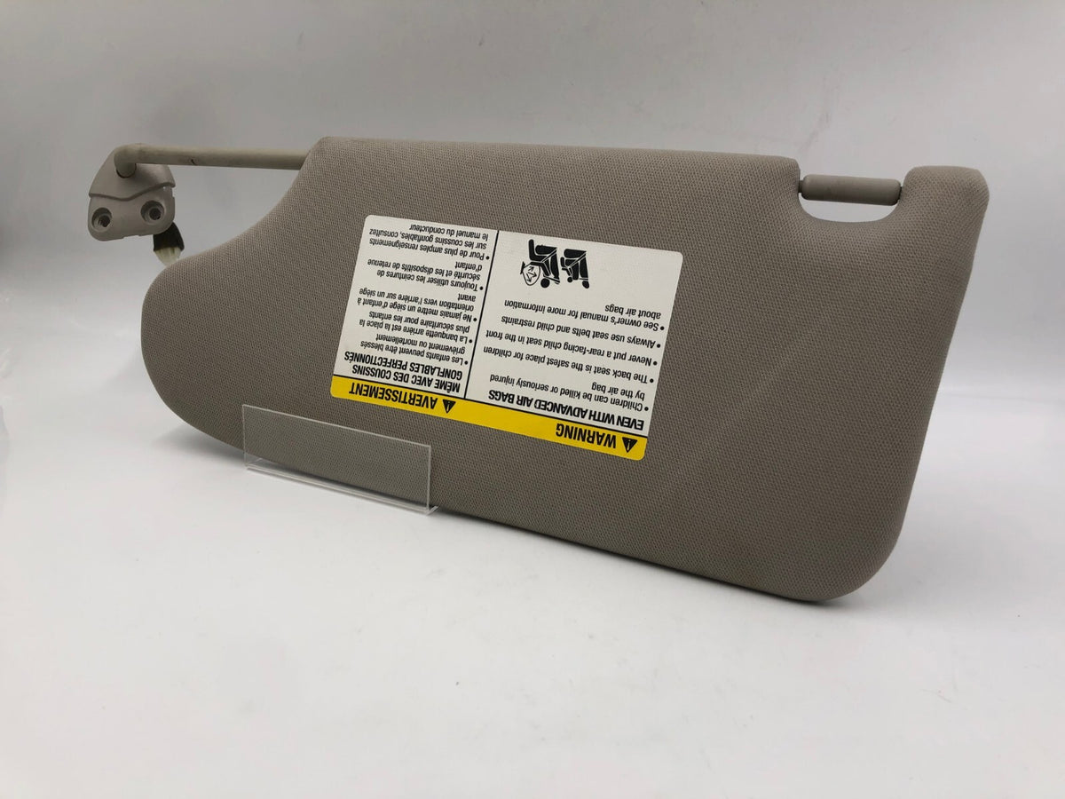 2013-2018 Nissan Altima Passenger Sun Visor Gray Illuminated OEM A03B09070
