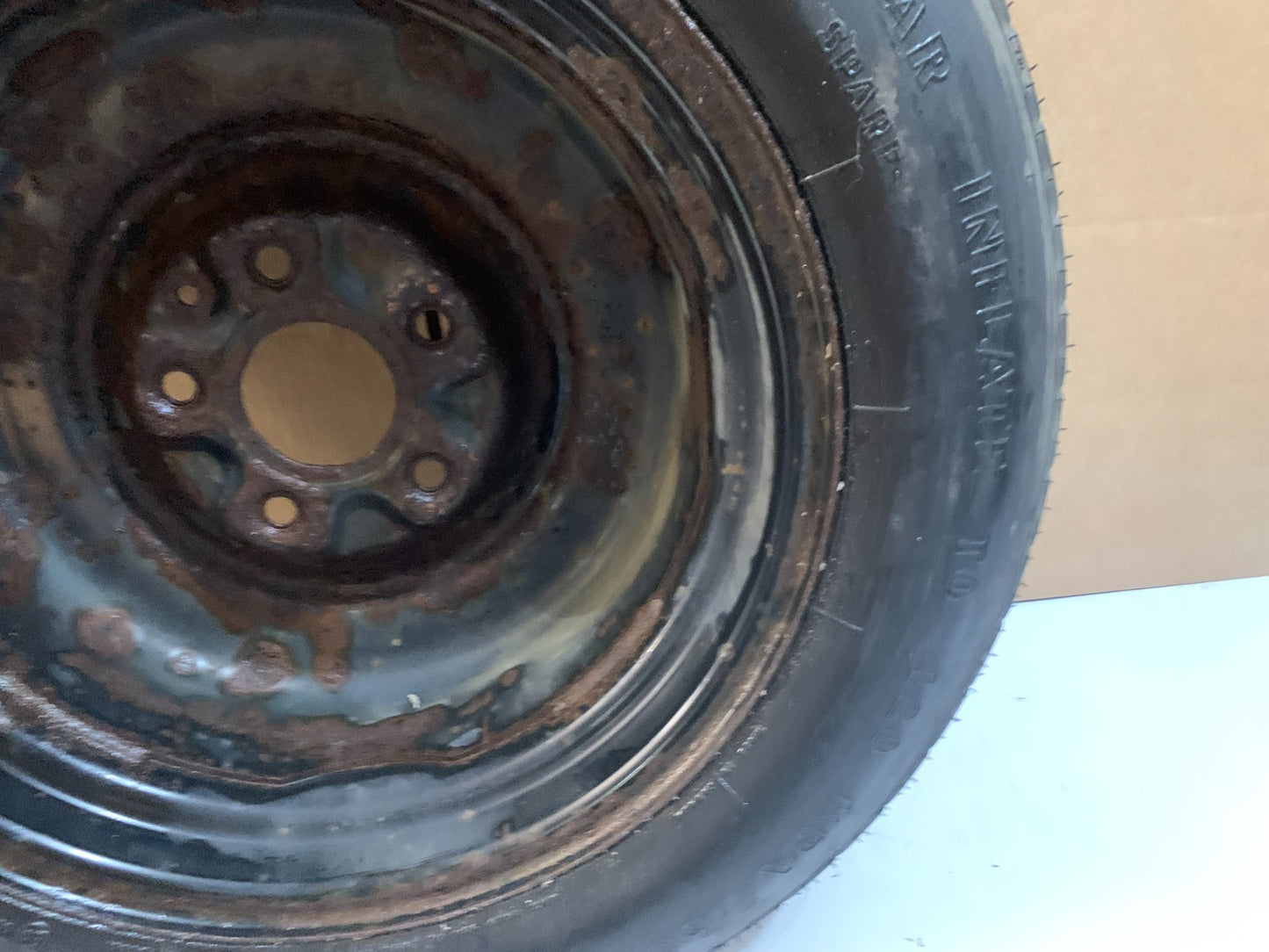 2008-2015 Chrysler Town & Country 16" Spare Tire Compact Donut T145/90D16 106M