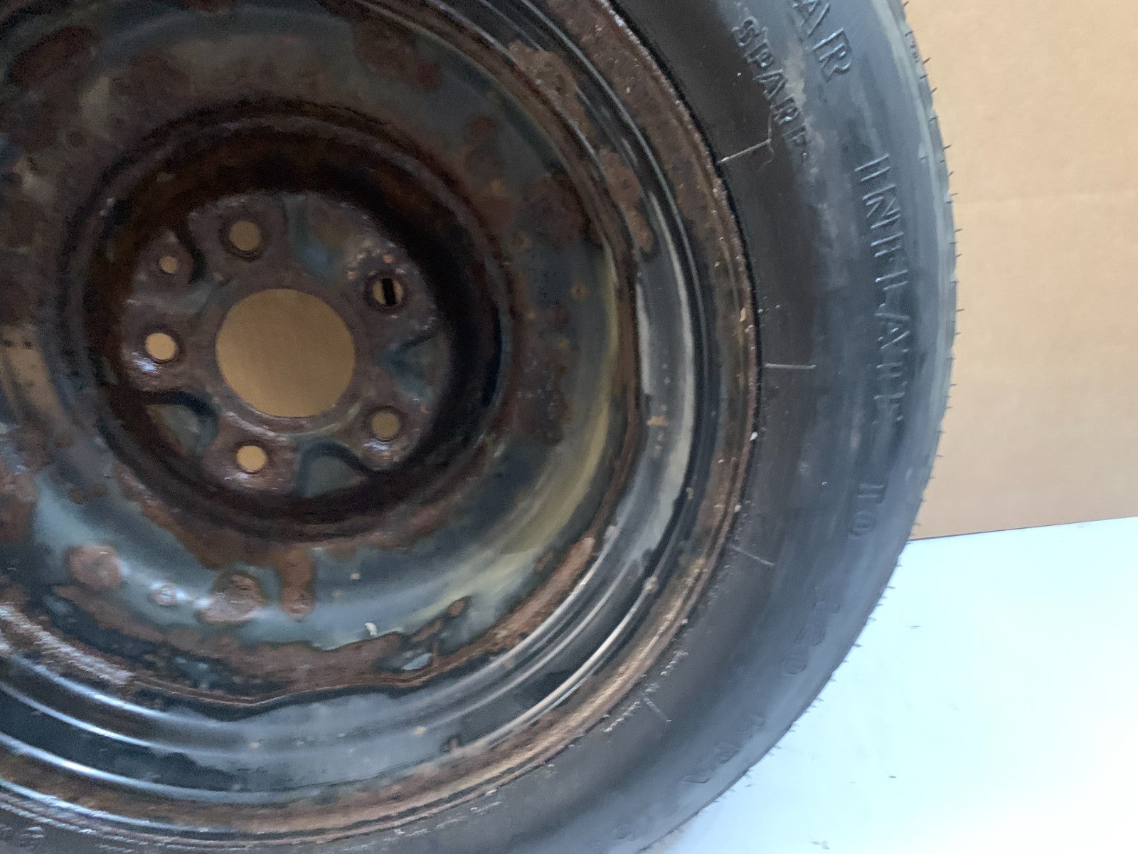 2008-2015 Chrysler Town & Country 16" Spare Tire Compact Donut T145/90D16 106M