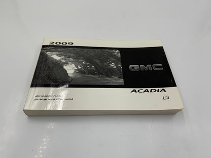 2009 GMC Acadia Owners Manual Set with Case OEM D04B32087