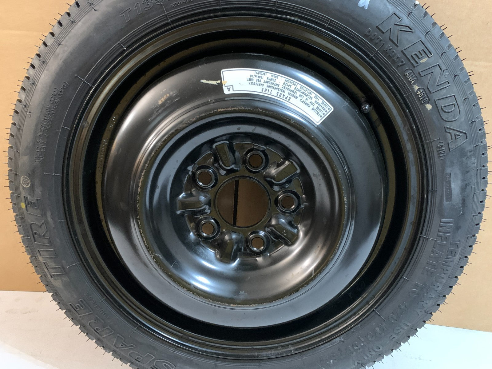2008-2012 Honda Accord 16" Spare Tire Compact Donut T135/80D16