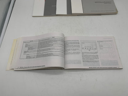 2019 Nissan Versa Sedan Owners Manual Set with Case OEM D02B70012