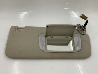 2015-2022 Subaru Legacy Passenger Sun Visor Beige Illuminated OEM D03B23052