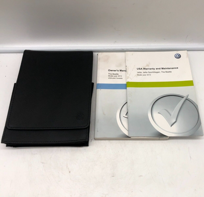 2012 Volkswagen Jetta GLI Owners Manual Set with Case OEM E03B10057