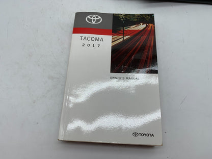 2017 Toyota Tacoma Owners Manual Set with Case OEM D03B39003