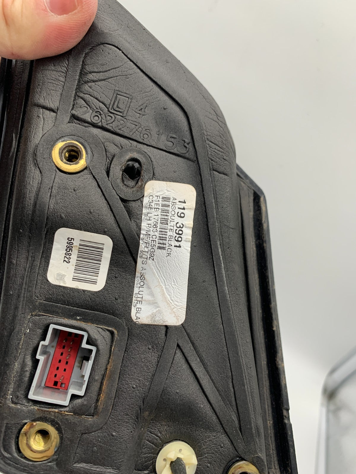 2015-2018 Ford Focus Driver Side View Power Door Mirror Black OEM C02B15032