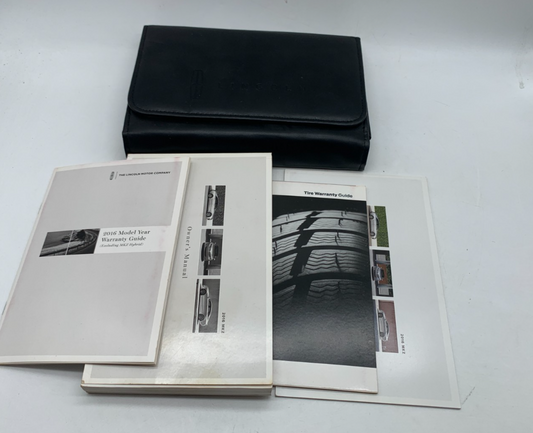 2016 Lincoln MKZ Owners Manual Set with Case OEM D03B21005