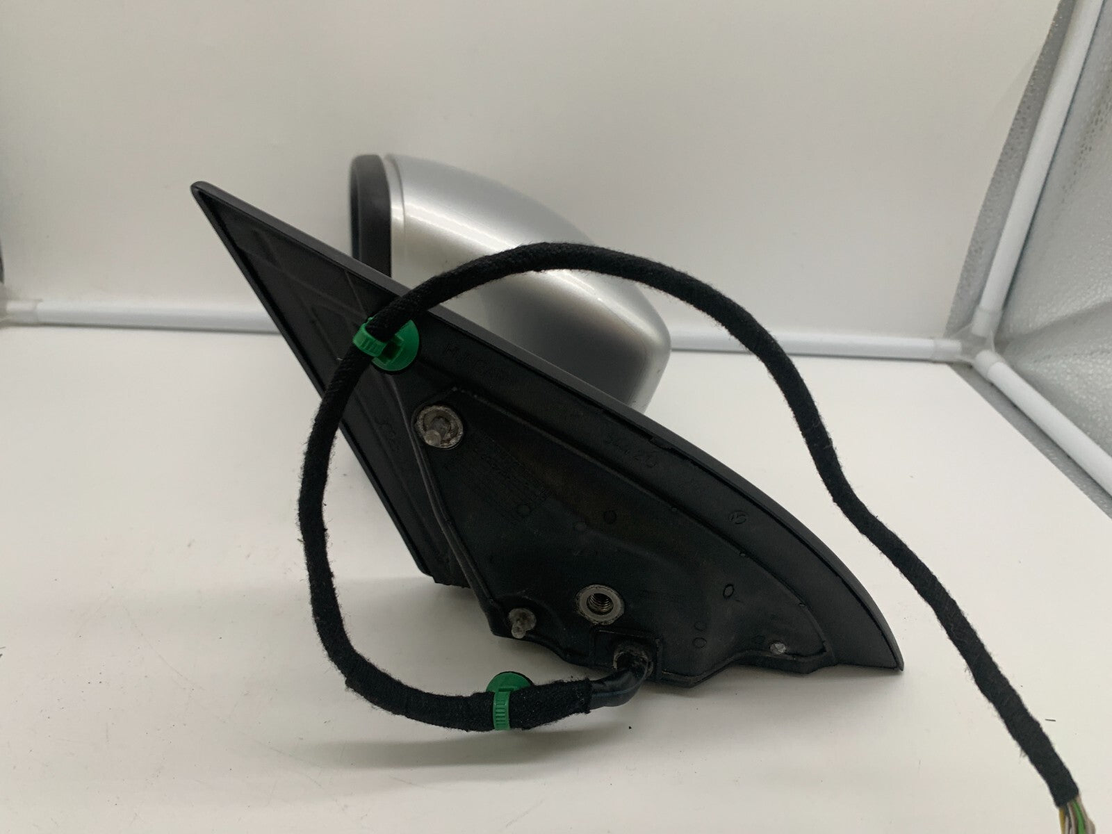 2009-2012 Volkswagen CC Driver Side View Power Door Mirror Silver OEM B02B14001