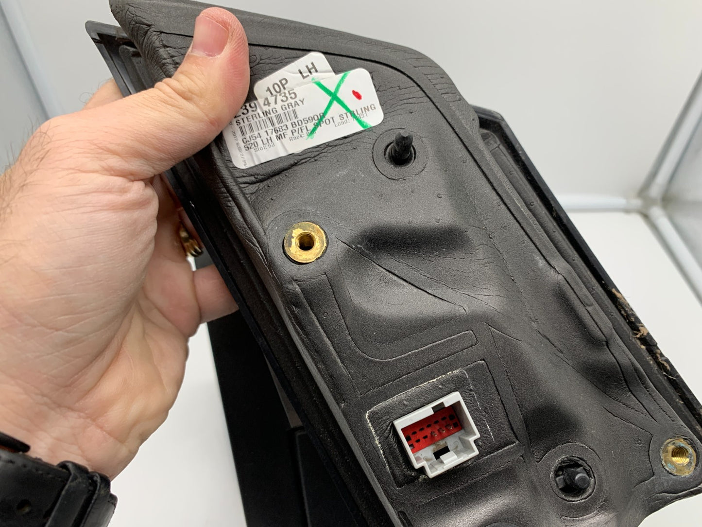 2013-2016 Ford Escape Driver Side View Power Door Mirror Sterling Gray OEM