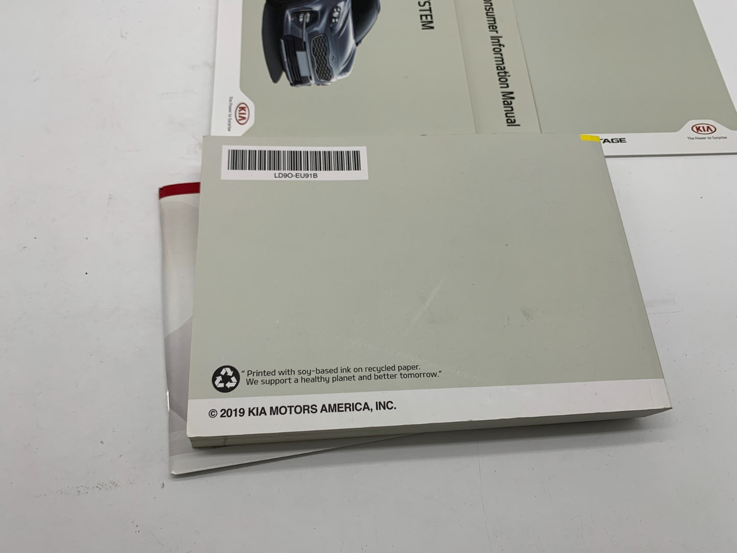 2020 Kia Sportage Owners Manual Set OEM B04B27011