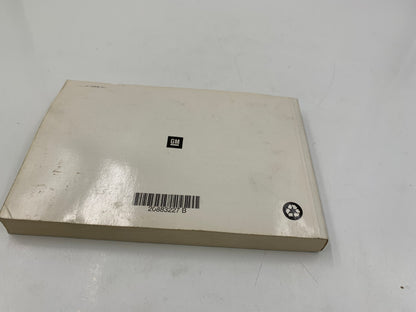 2011 Chevrolet Cruze Owners Manual OEM B03B47054