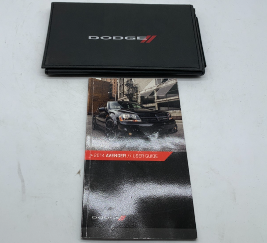 2014 Dodge Avenger Owners Manual with Case OEM A03B53006