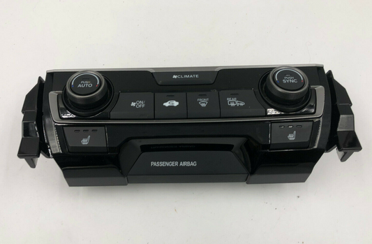 2017-2018 Honda Civic AC Heater Climate Control OEM B06008