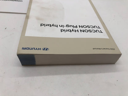 2022 Hyundai Tucson Hybrid Owners Manual Set OEM B02B08039