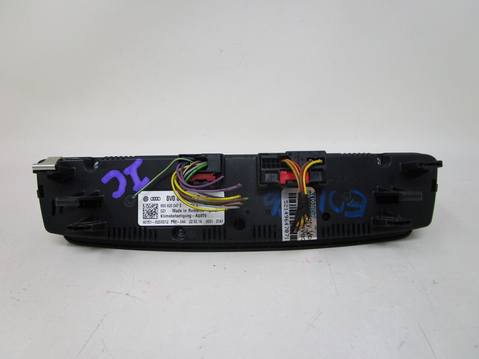 2015-2018 Audi S3 AC Heater Climate Control Unit OEM C01B33056