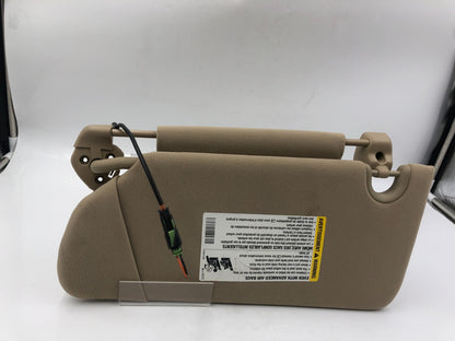 2006-2007 Cadillac DTS Passenger Sun Visor Sand OEM C04B59012