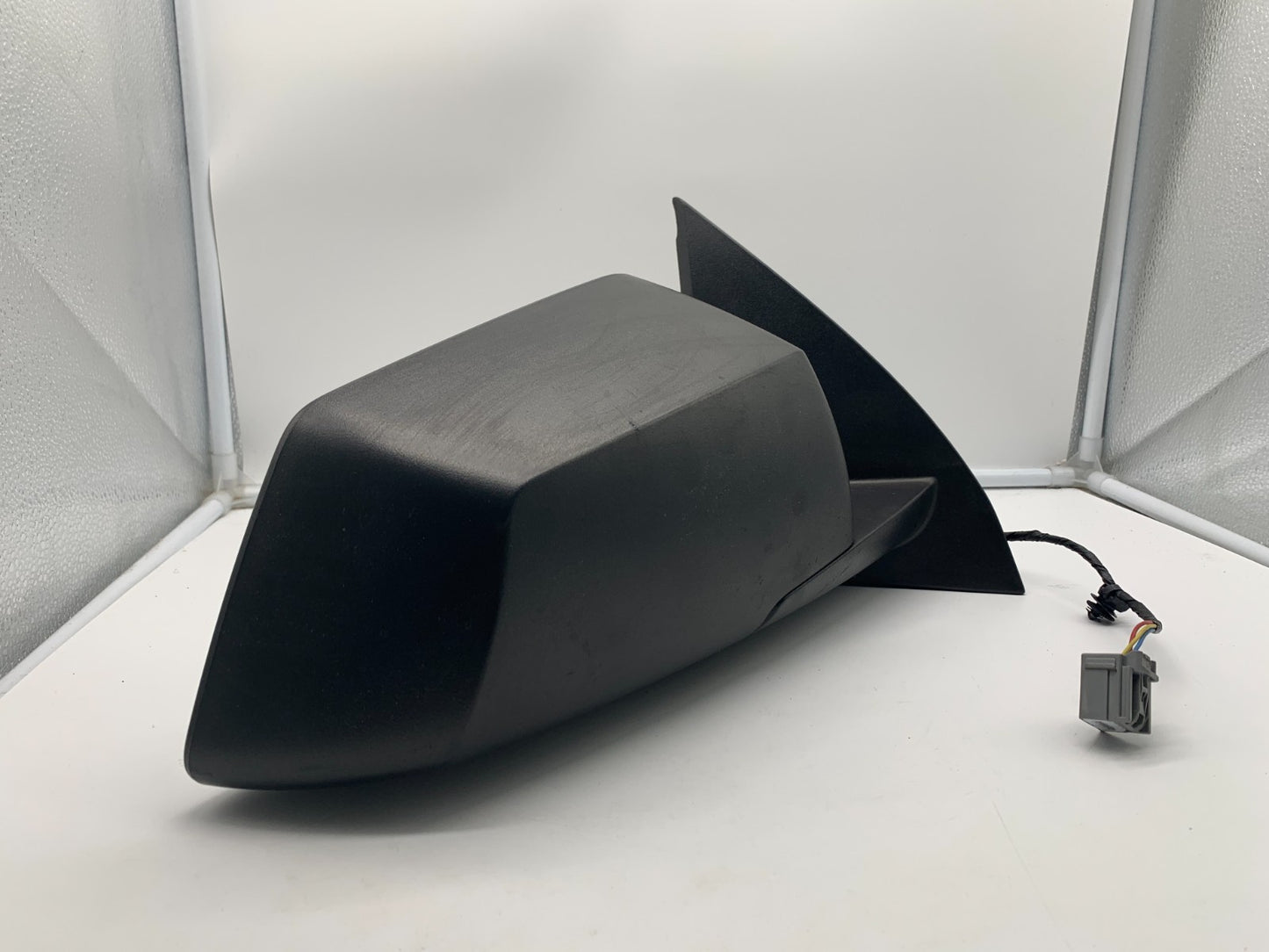 2009-2017 GMC Acadia Passenger Power Door Mirror Black OEM A01B18002