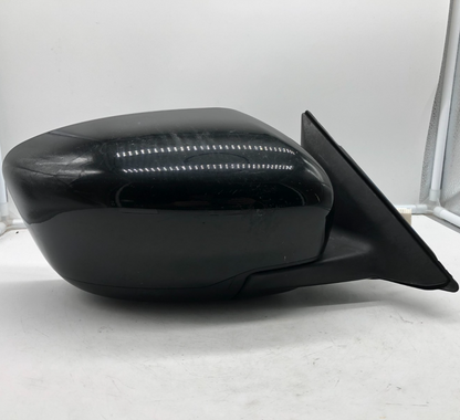 2016-2017 Nissan Rogue Passenger Side View Power Door Mirror Black OEM D03B08004