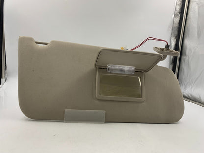 2009-2012 Ford Flex Passenger Sun Visor Sunvisor Gray Illuminated OEM E02B38081
