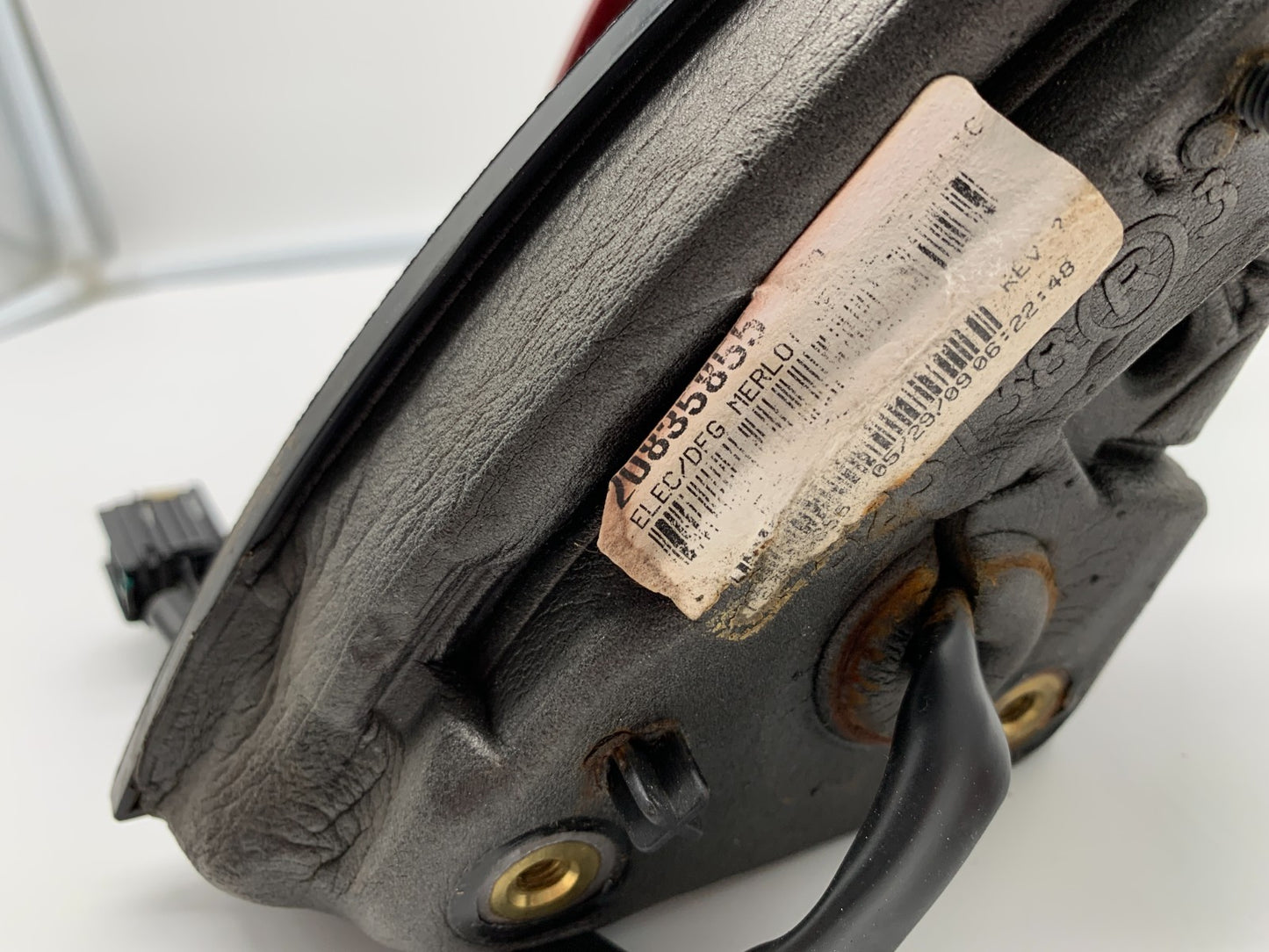 2010-2011 Chevrolet Equinox Passenger Side Power Door Mirror Red OEM C03B50011