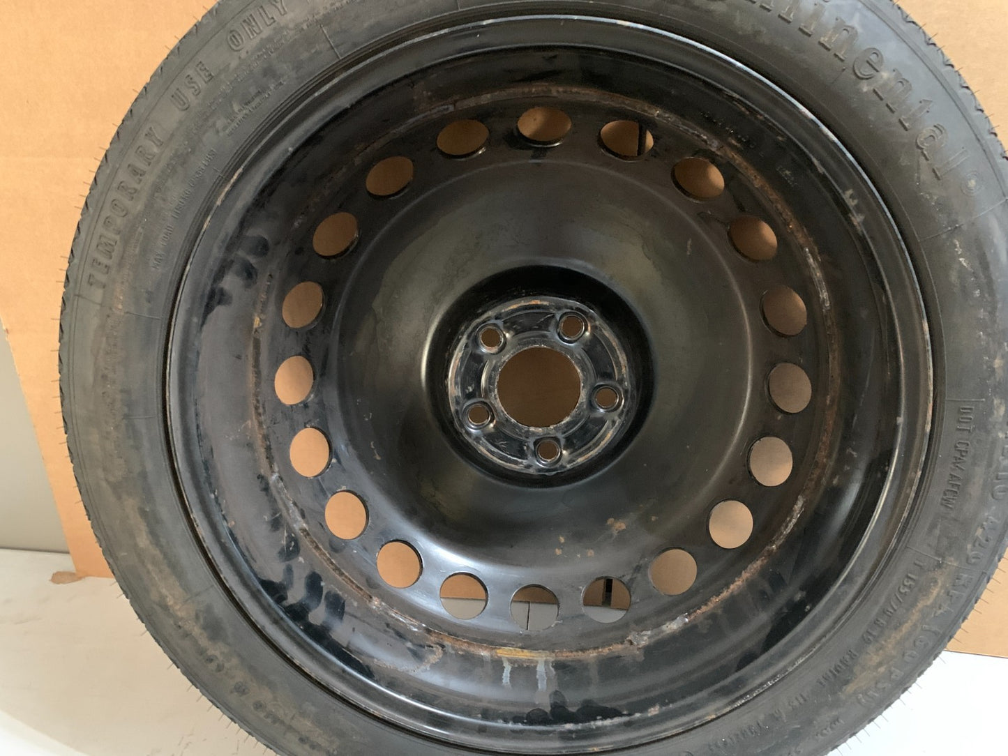 2007-2014 Mercedes Benz S550 19" Spare Tire Wheel Compact Donut T155/70R19