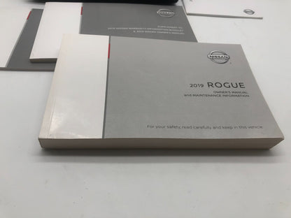 2019 Nissan Rogue Owners Manual Set with Case OEM A02B08022
