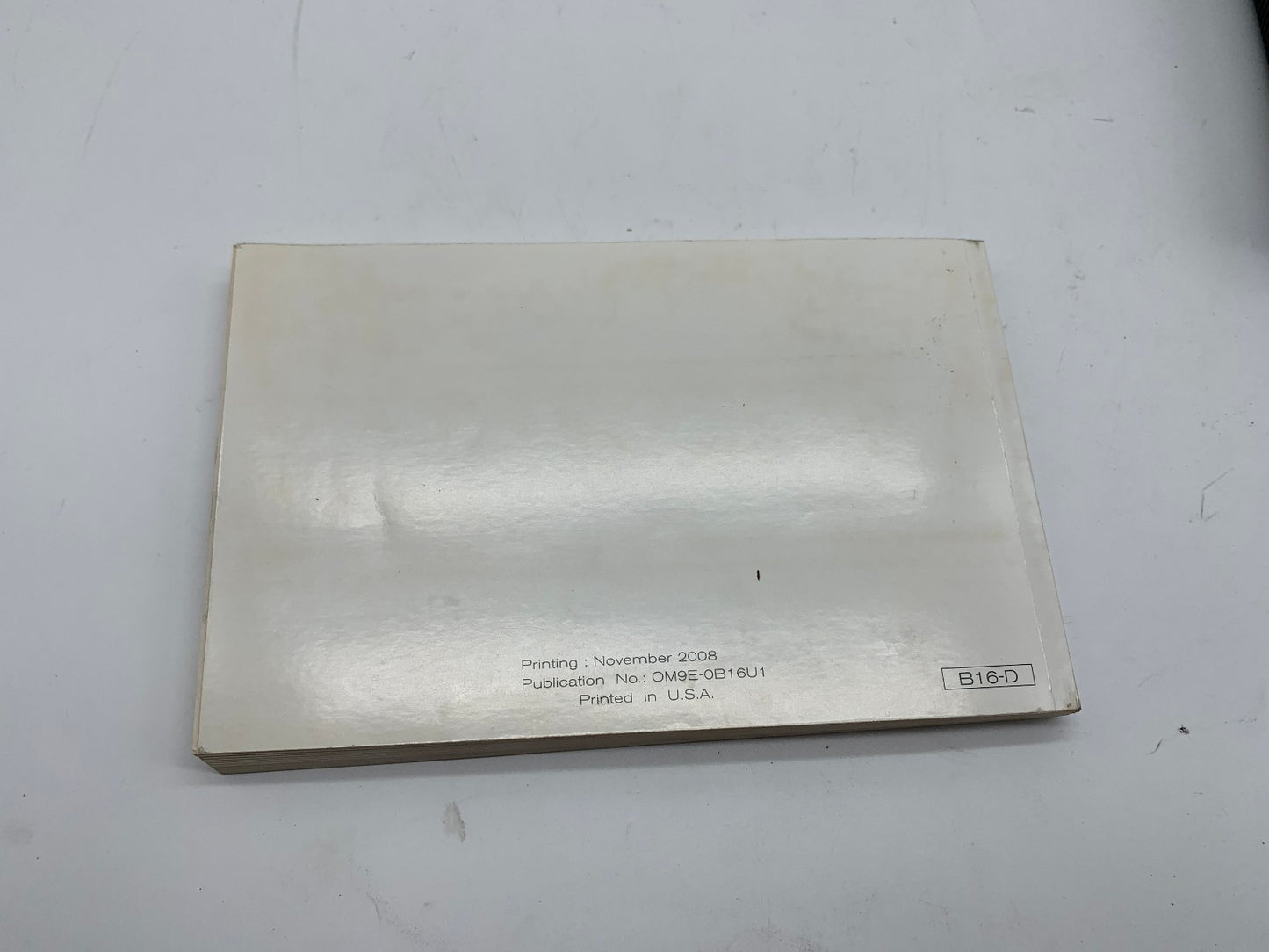2009 Nissan Sentra Owners Manual Set with Case OEM D03B14041