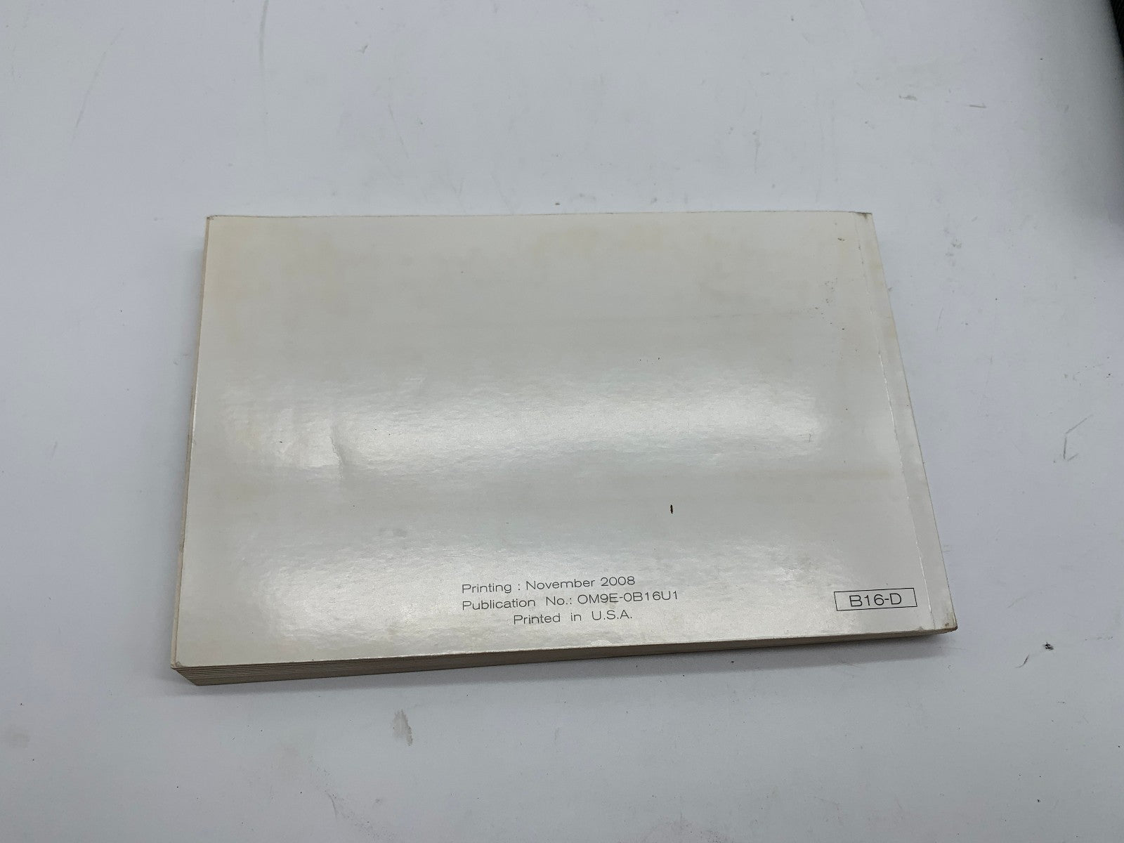 2009 Nissan Sentra Owners Manual Set with Case OEM D03B14041