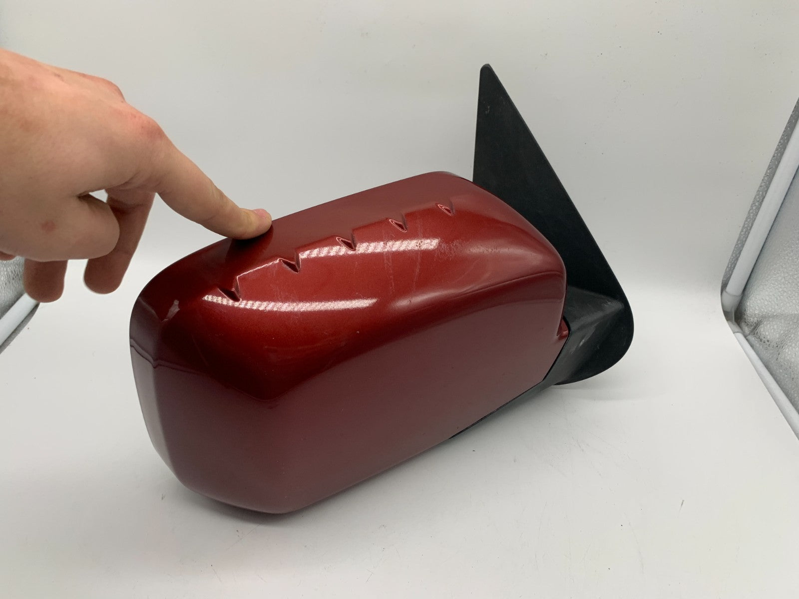 2006-2014 Honda Ridgeline Passenger Side View Power Door Mirror Red OE A04B51007