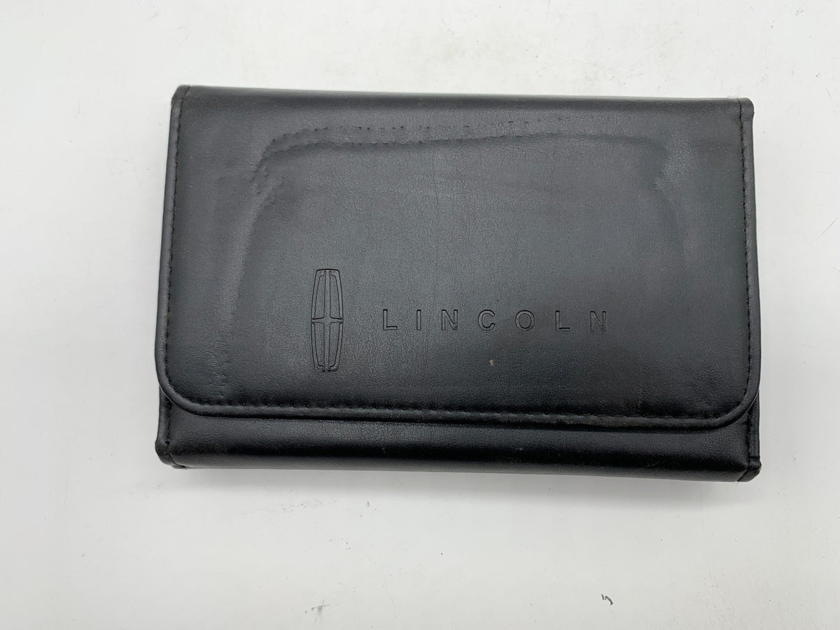 2016 Lincoln MKZ Owners Manual Set with Case OEM