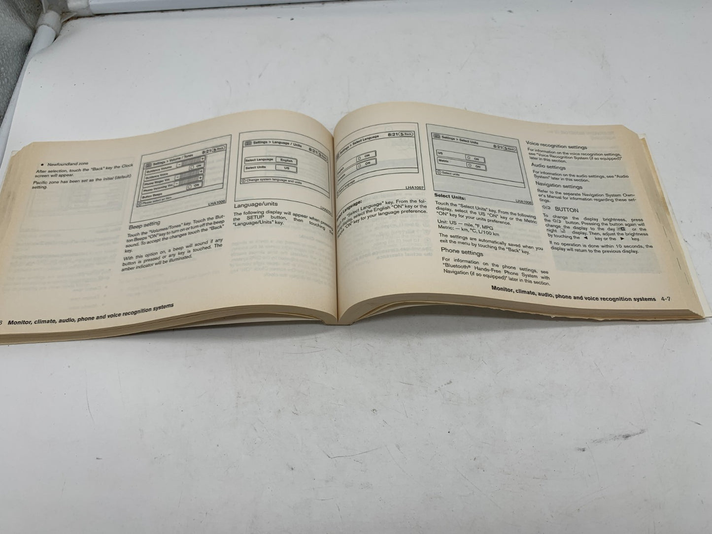 2008 Nissan Altima Hybrid Owners Manual OEM C03B47006