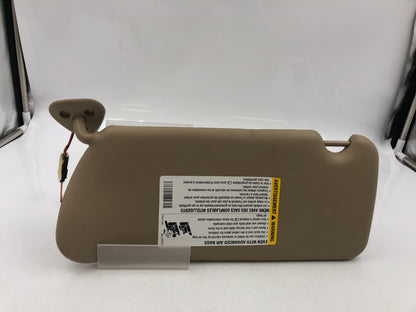 2007-2009 Cadillac SRX Passenger Side Sunvisor Illumination Tan OEM