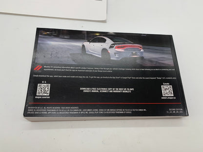 2021 Dodge Charger Owners Manual Set with Case OEM A03B13003