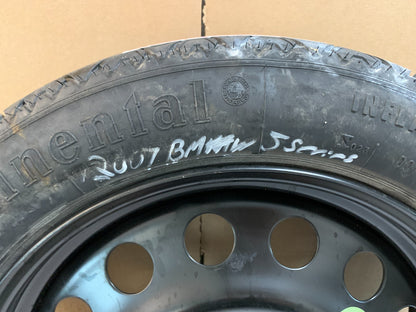 2004-2010 BMW 5 Series E60 17" Spare Tire Compact Donut T135/80R17