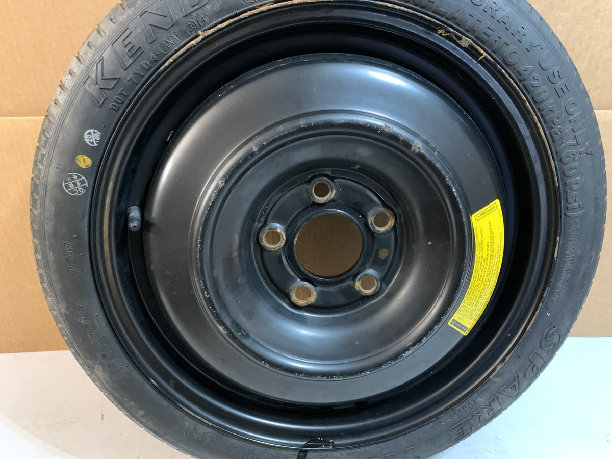 2014-2018 Mazda 3 Mazda3 16" Spare Tire T125/70D16 Compact Donut
