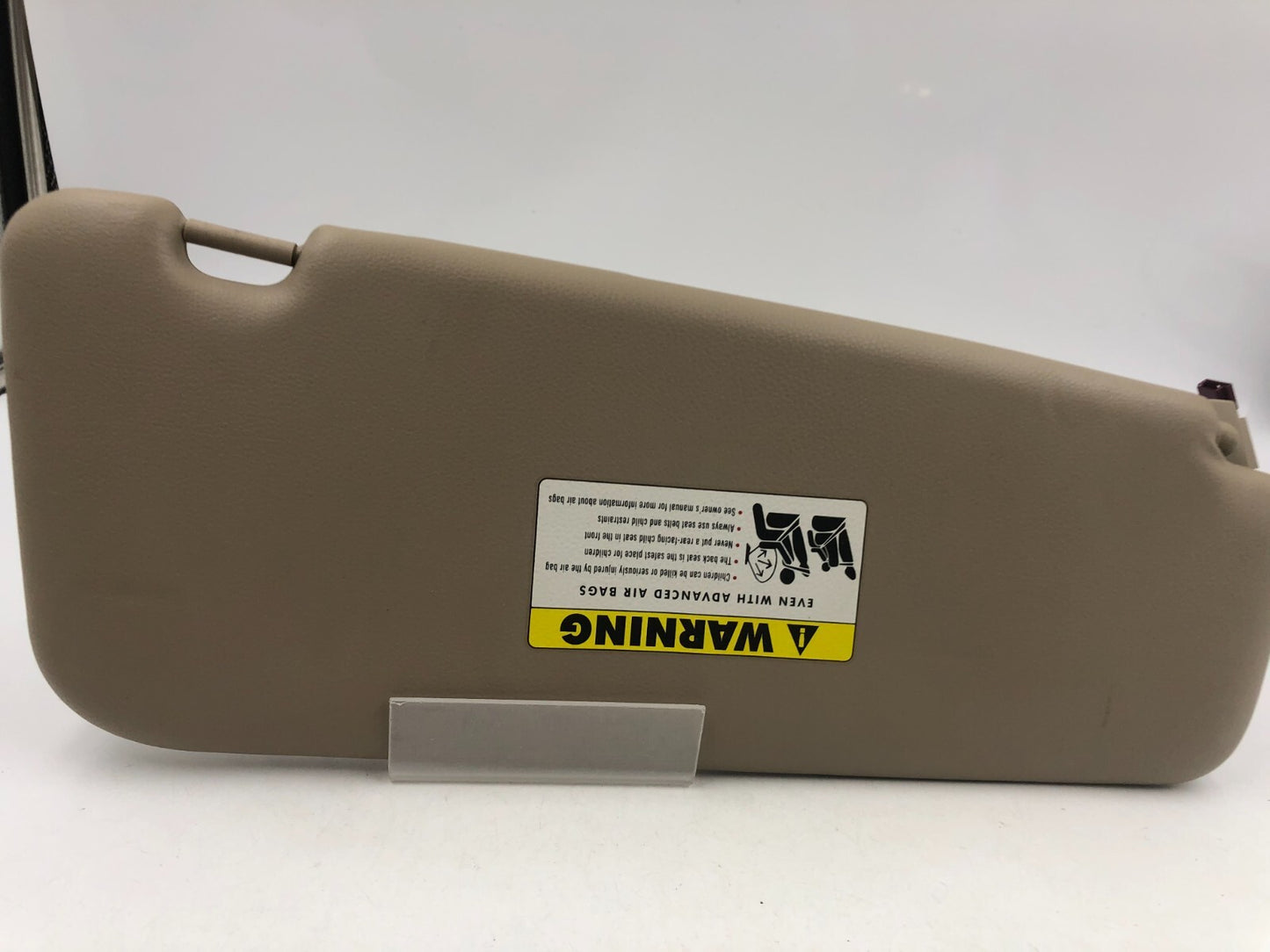2006-2009 BMW 535i Driver Sun Visor Tan Illuminated OEM D02B06050