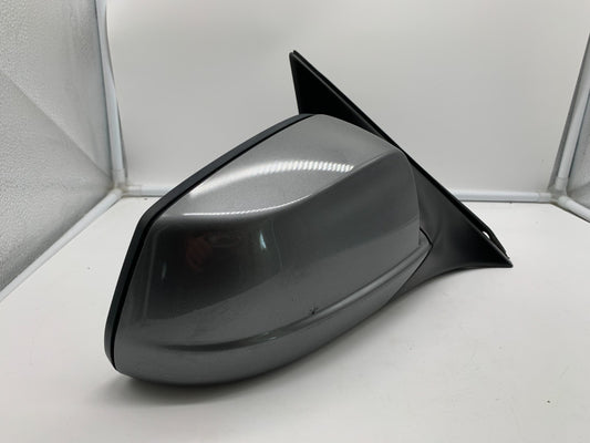 2012-2013 BMW 550i Driver Side View Power Door Mirror Gray OEM C01B55068