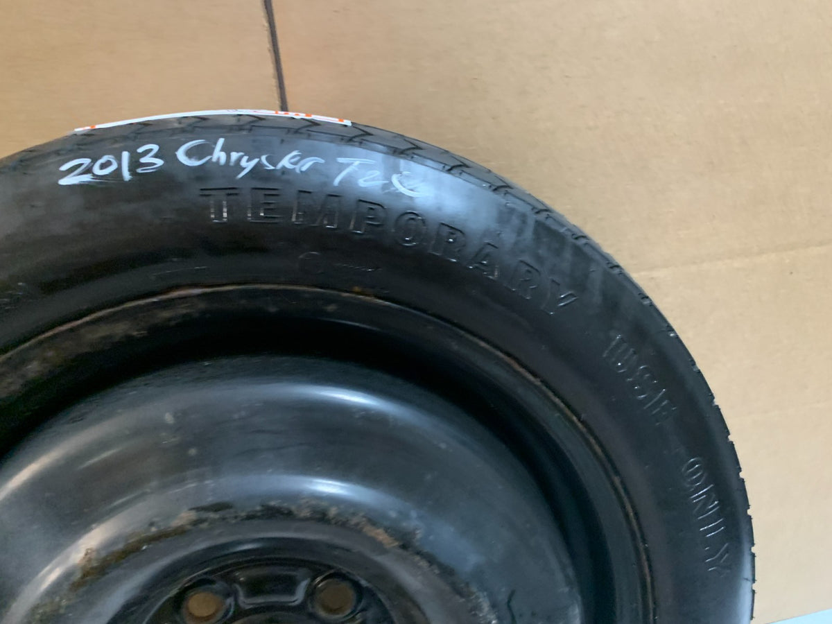 2012-2016 Chrysler Town & Country 17" Spare Tire Compact Donut T145/80D17 97M