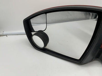 2012-2014 Ford Focus Driver Side View Power Door Mirror Red Candy 2 OEM
