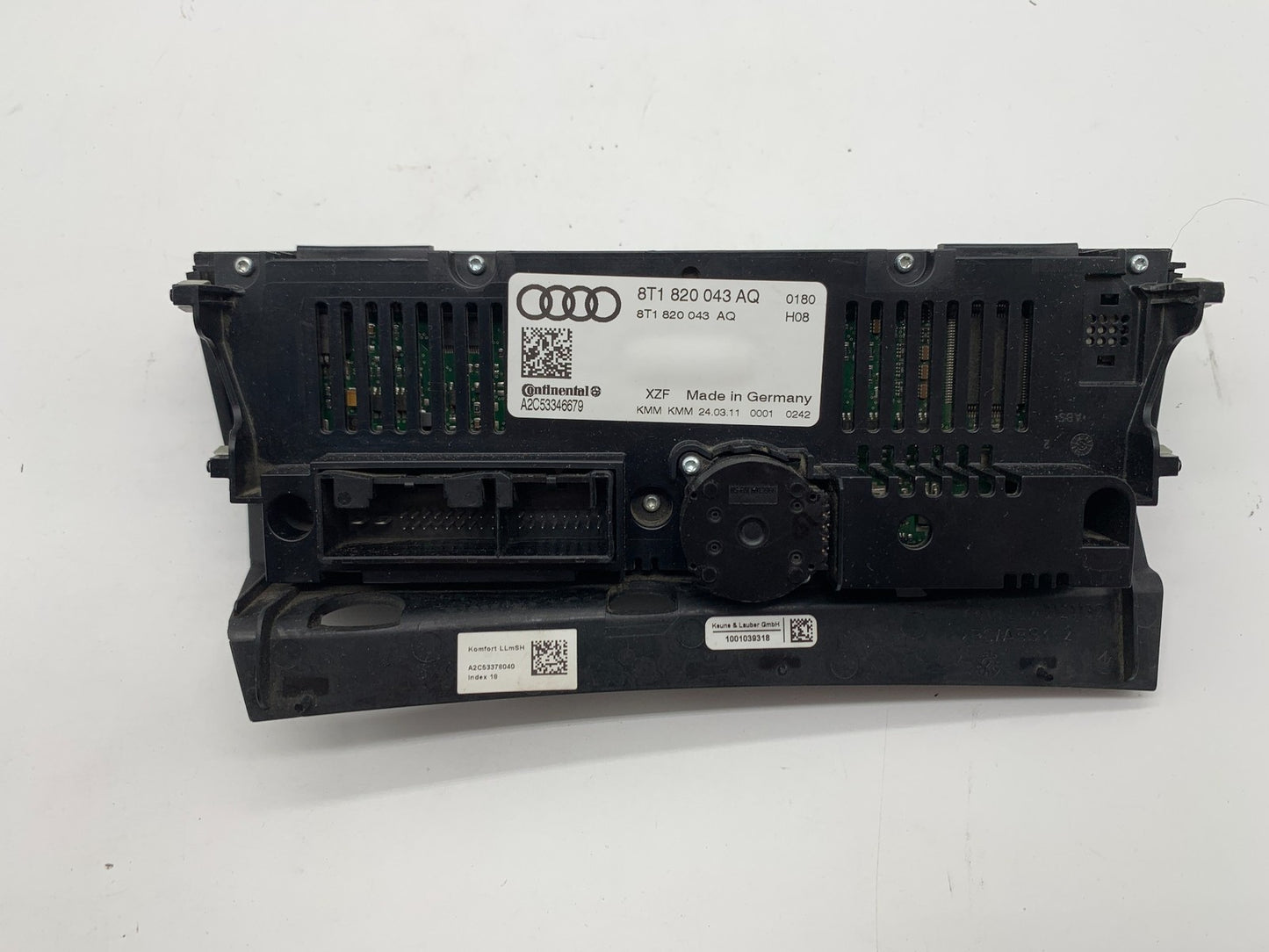 2009-2012 Audi A4 AC Heater Climate Control Unit OEM C03B66015