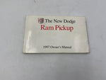 1997 RAM Pickup Owners Manual Handbook with Case OEM N02B25065