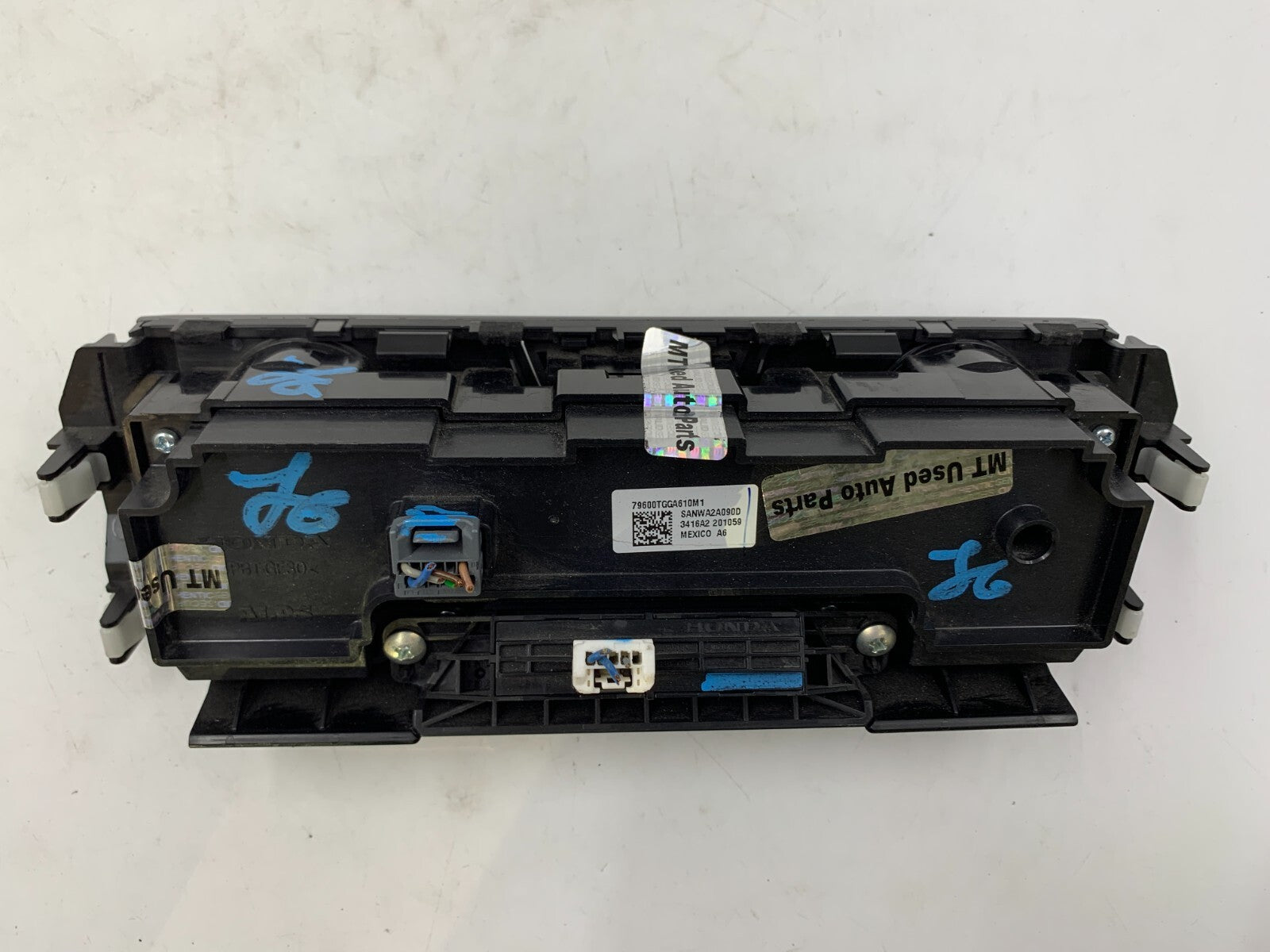 2017-2018 Honda Civic AC Heater Climate Control OEM E01B14025