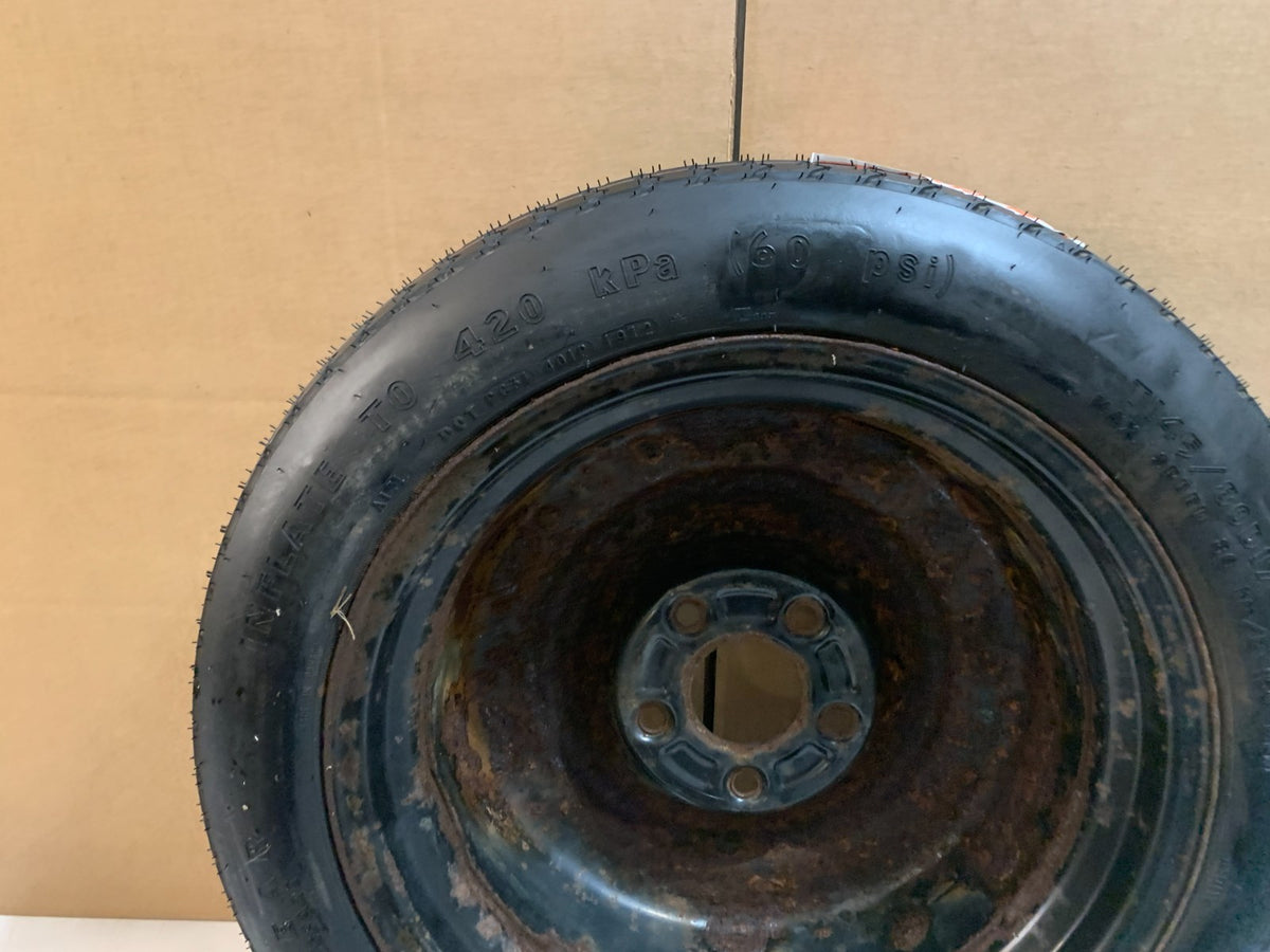 2012-2016 Chrysler Town & Country 17" Spare Tire Compact Donut T145/80D17 97M LL