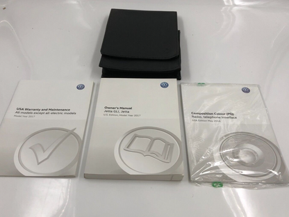 2017 Volkswagen Jetta GLI Owners Manual Set with Case OEM B03B52083