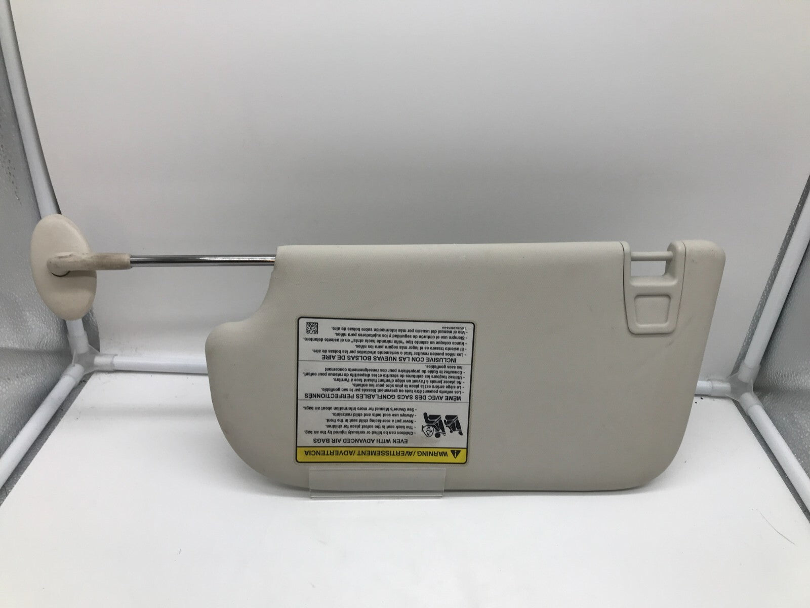 2013-2019 Ford Escape Passenger Sun Visor Gray OEM C02B39036