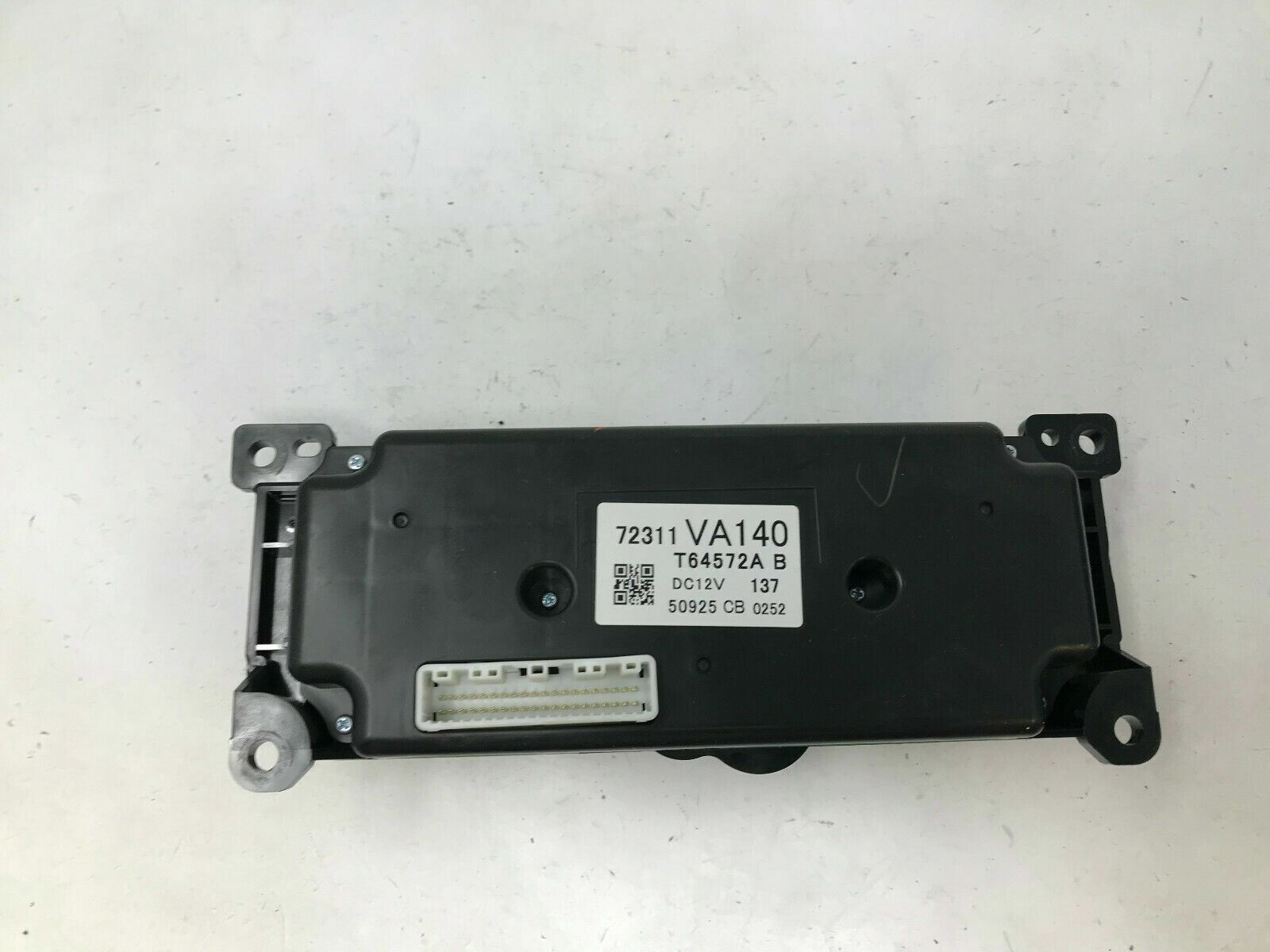 2016 Subaru WRX AC Heater Climate Control Unit OEM D01B08014
