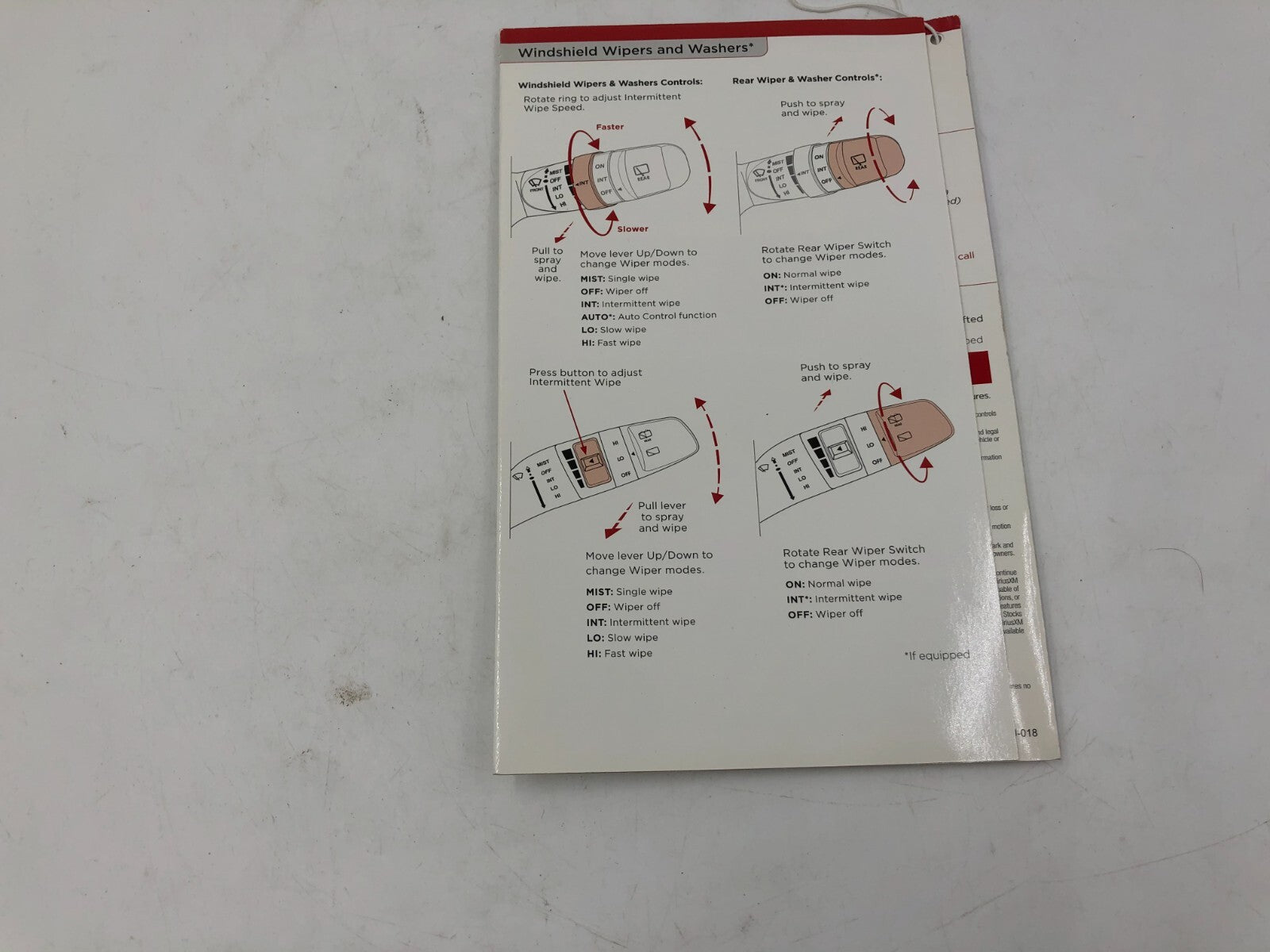 2018 Kia Optima Owners Manual Set with Case OEM A04B05008