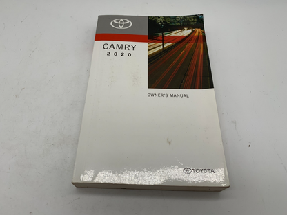 2020 Toyota Camry Owners Manual OEM
