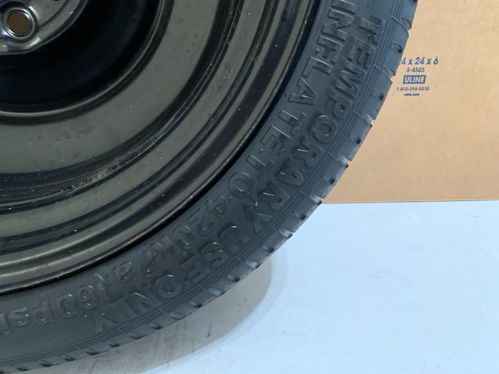 2014-2018 Mazda 3 Mazda3 16" Spare Tire Compact Donut T125/70D16