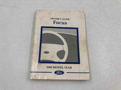 2000 Ford Focus Owners Manual OEM C04B19054